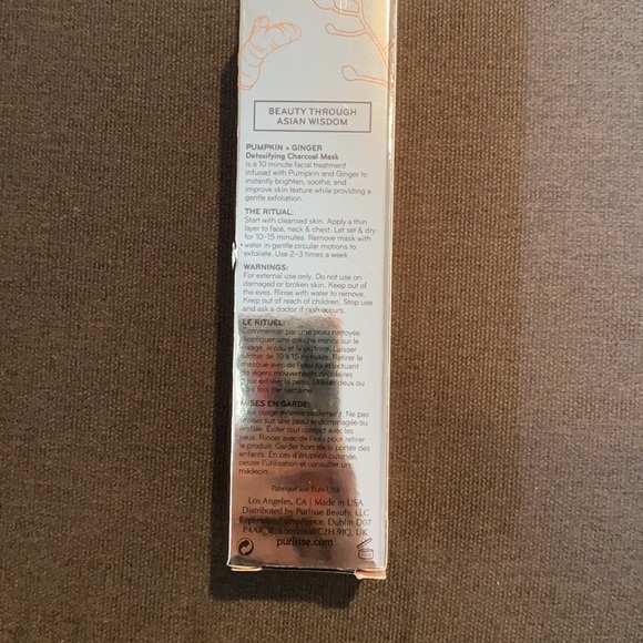 Purlisse Pumpkin & Ginger DetoxifyingCharcoalMask - Picture 8 of 9